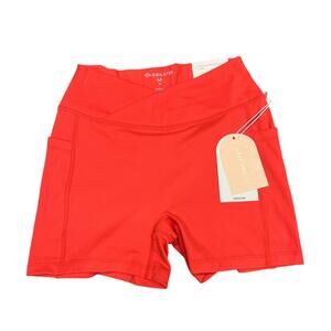 Blogilates Crisscross Scrunch Pilates Shorts - New Women | Spicy Orange  Medium